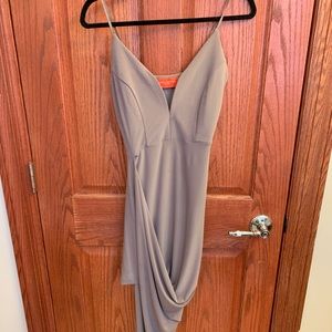 Akira Chicago side slit dress